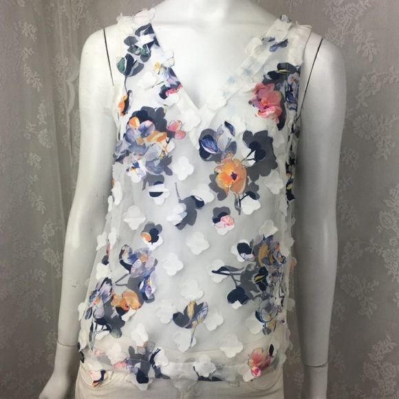 a new day Tops - WAS $14! A New Day V-Neck Sheer Blouse Size XS